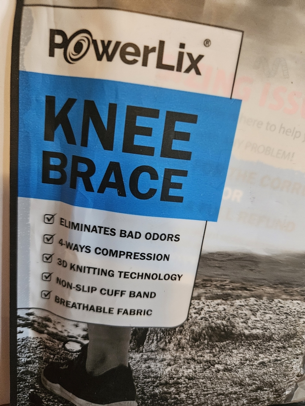 NEW-NEVER WORN POWERLUX KNEE BRACE